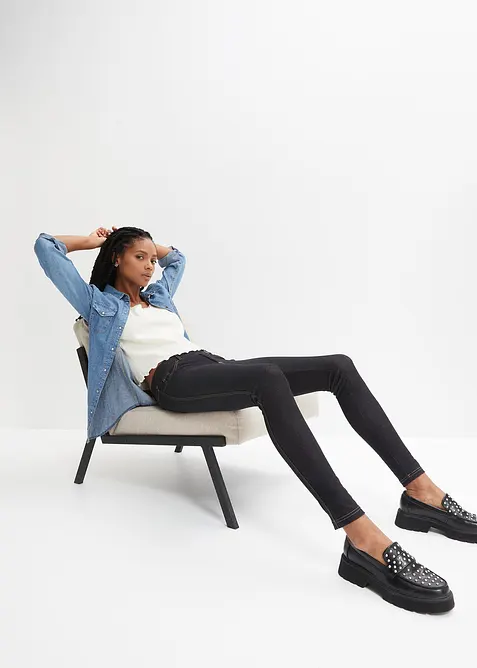 Legíny s džínovým vzhledem, bonprix