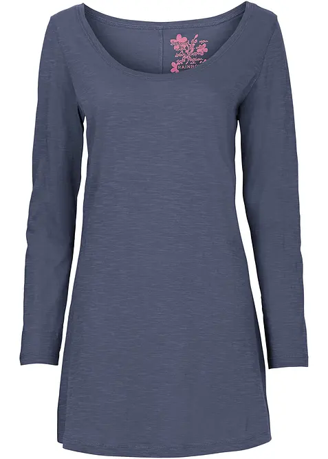 Triko s dlouhým rukávem, z čisté bavlny, bonprix