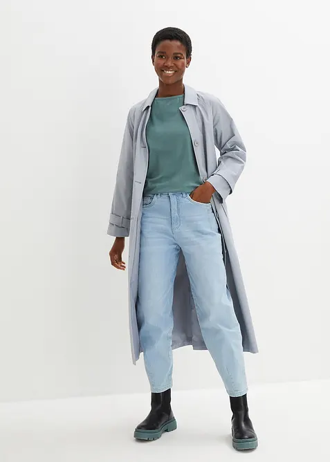 Tričko s lodičkov&yacute;m v&yacute;střihem, bonprix