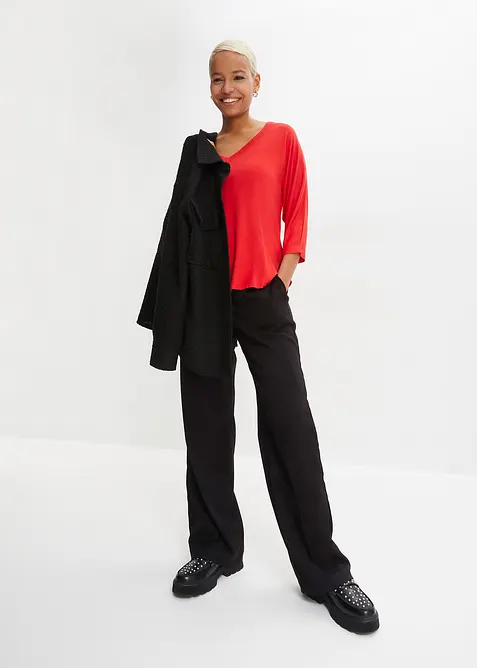 Tričko ze splývavé viskózové směsi, bonprix