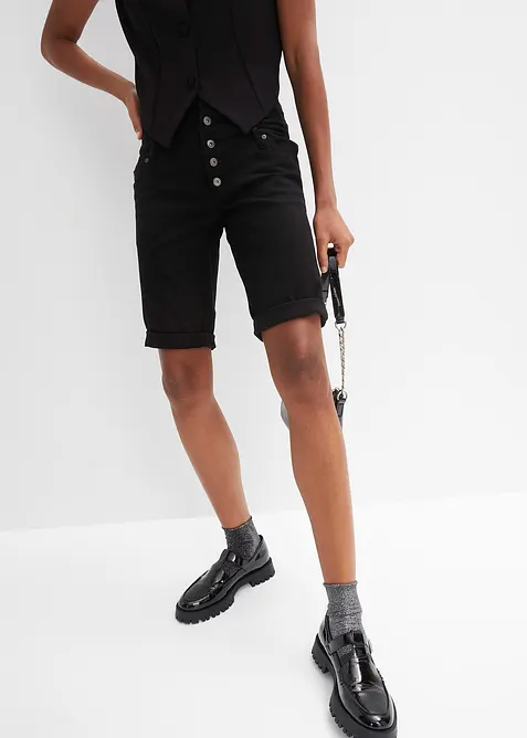 Bermudy z elastické bavlněné směsi, bonprix