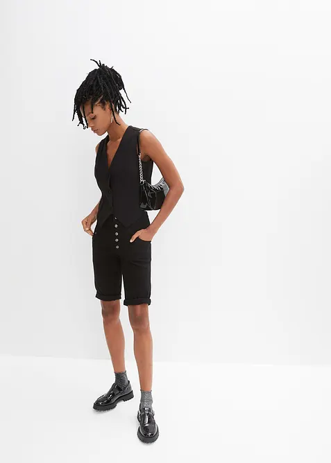 Bermudy z elastické bavlněné směsi, bonprix