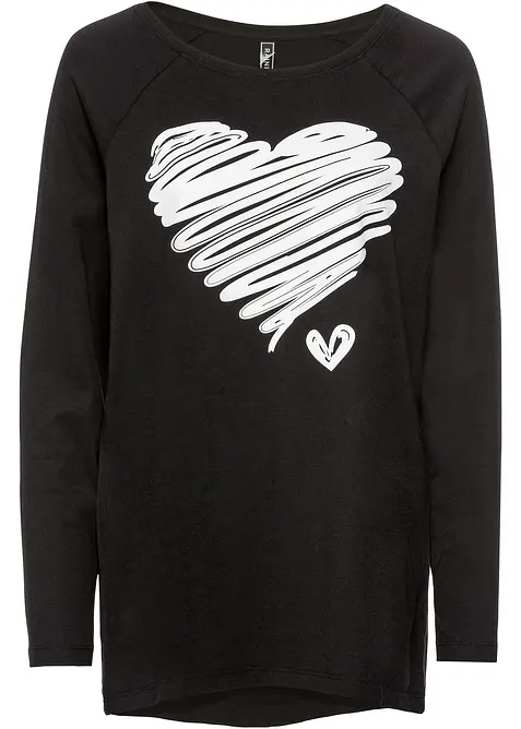 Triko s dlouh&yacute;m ruk&aacute;vem, bonprix