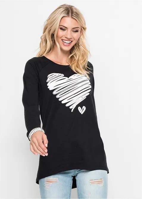 Triko s dlouh&yacute;m ruk&aacute;vem, bonprix