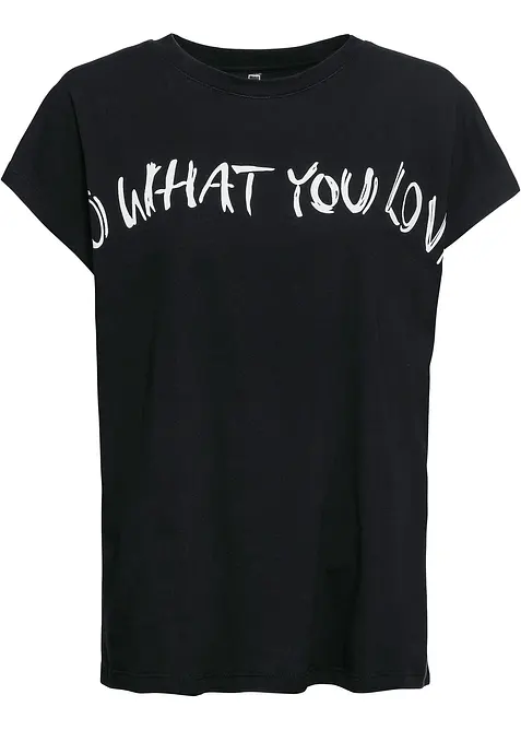 Oversize tričko z čisté bavlny, bonprix