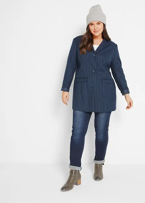 Slim džíny High Waist, stahovací, bonprix