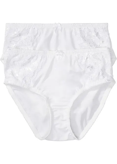 Maxikalhotky s jemnou krajkou (2 ks v balení), bonprix