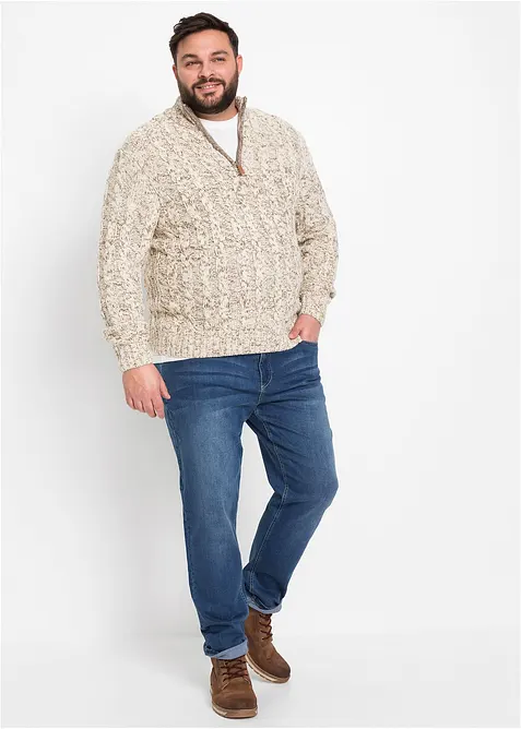 Dž&iacute;ny Regular Fit, Tapered, bonprix