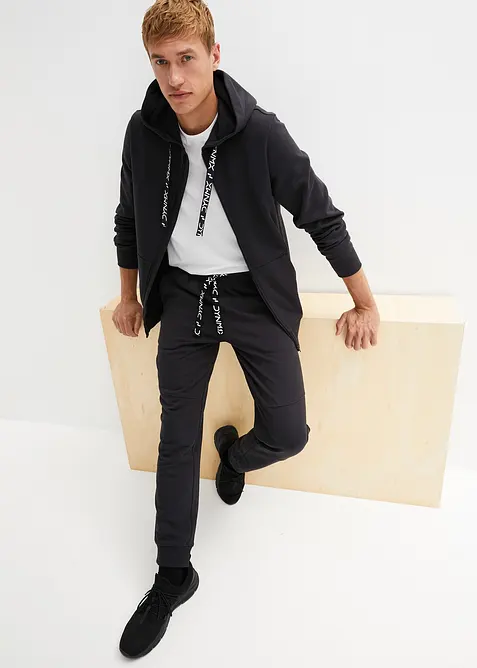 Rozepínací mikina s kapucí, z čisté organické bavlny, bonprix