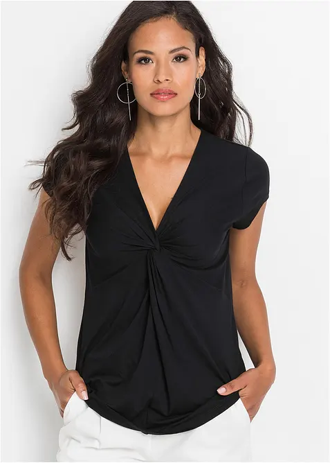 Tričko z viskózové směsi, bonprix