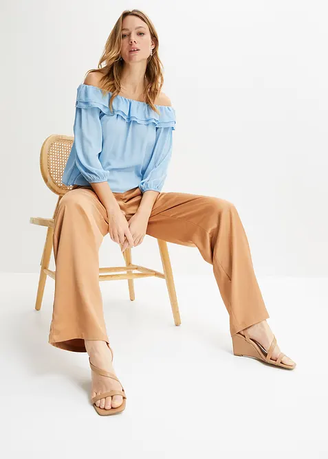 Carmen halenka z recyklovaného polyesteru, bonprix