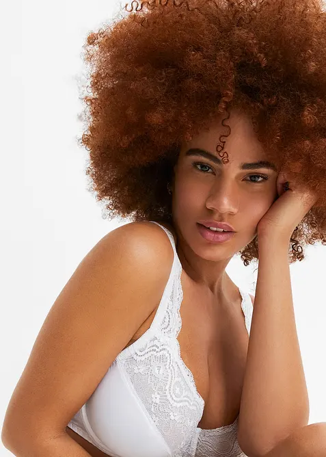 Podprsenka s kosticemi a jemnou krajkou (2 ks v balen&iacute;), bonprix