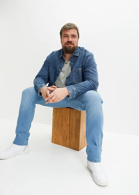 Lehk&eacute; dž&iacute;ny Slim Fit, Straight, bonprix