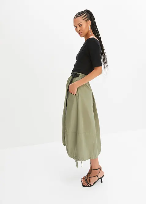 Triko Carmen z viskózové směsi, bonprix