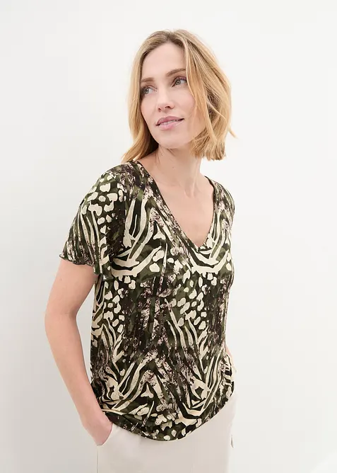 Tričko s gumou v pase, bonprix