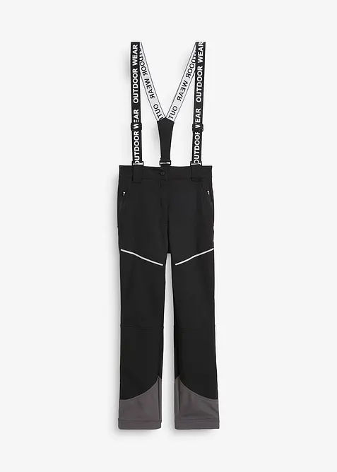 Nepromokavé funkční kalhoty ze softshellu se strečem, bonprix