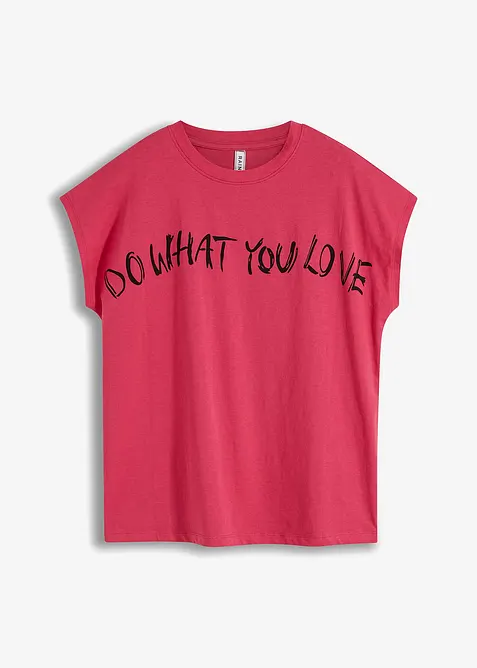 Oversize tričko z čist&eacute; bavlny, bonprix