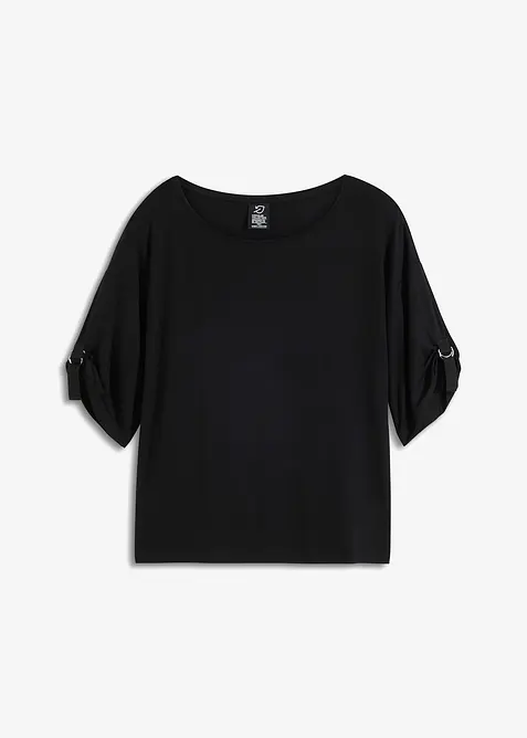 Triko s lodičkov&yacute;m v&yacute;střihem, bonprix