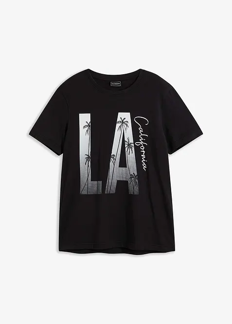 Tričko z čisté organické bavlny, Slim Fit, bonprix