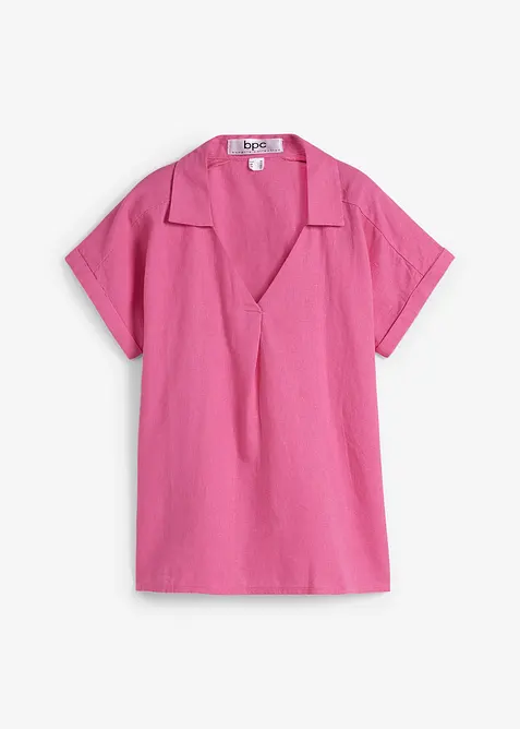 Tuniková halenka ze vzdušné lněné směsi, bonprix