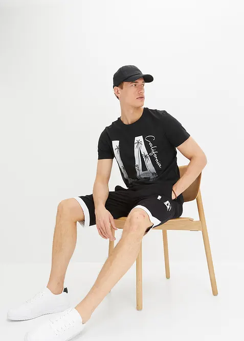 Tričko z čisté organické bavlny, Slim Fit, bonprix