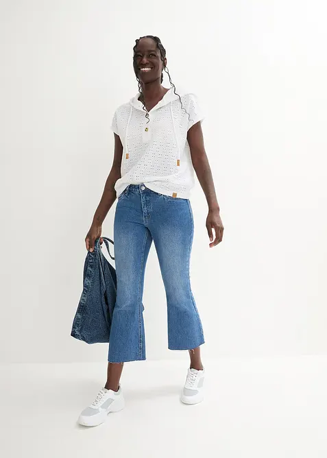 Henley triko s kapuc&iacute;, bonprix