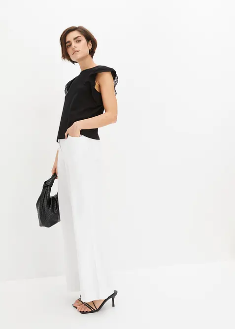 Tričko s krajkou, bonprix