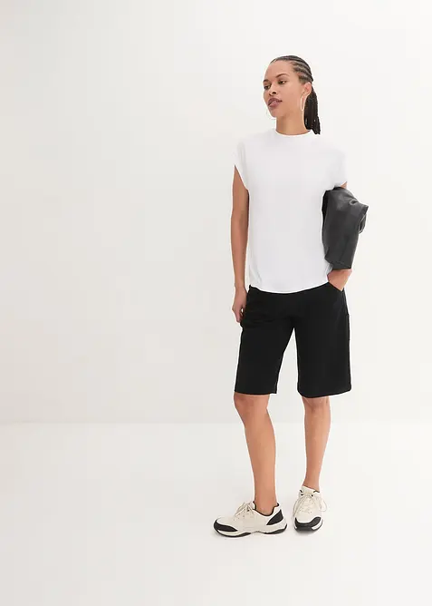 Tričko z měkk&eacute; visk&oacute;zy, bonprix