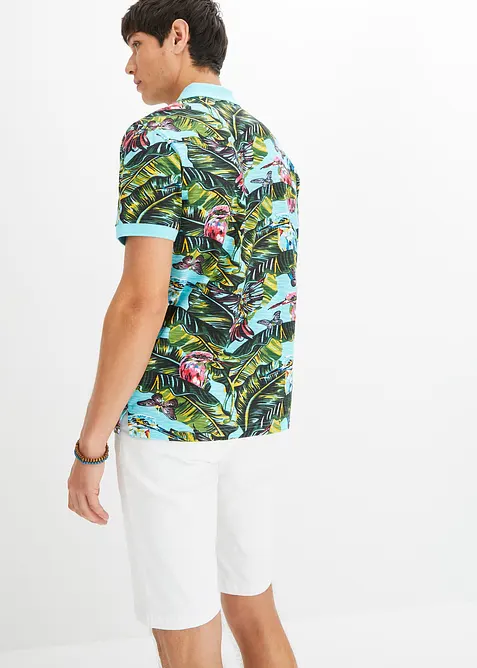 Pólo tričko z čisté organické bavlny, krátký rukáv, bonprix