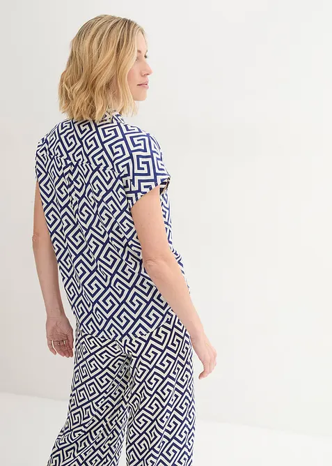 Halenka ze splývavé viskózy, bonprix