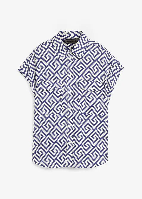 Halenka ze splývavé viskózy, bonprix