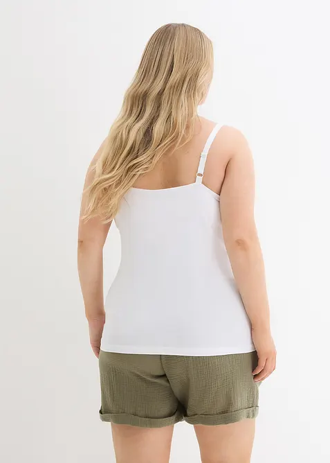 Těhotenský a kojicí top z organické bavlny (2 ks v balení), bonprix