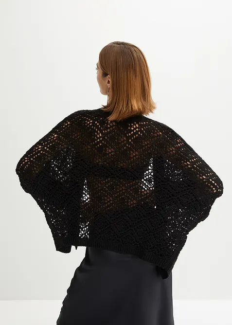 Pleten&yacute; ažurov&yacute; kab&aacute;tek, bonprix