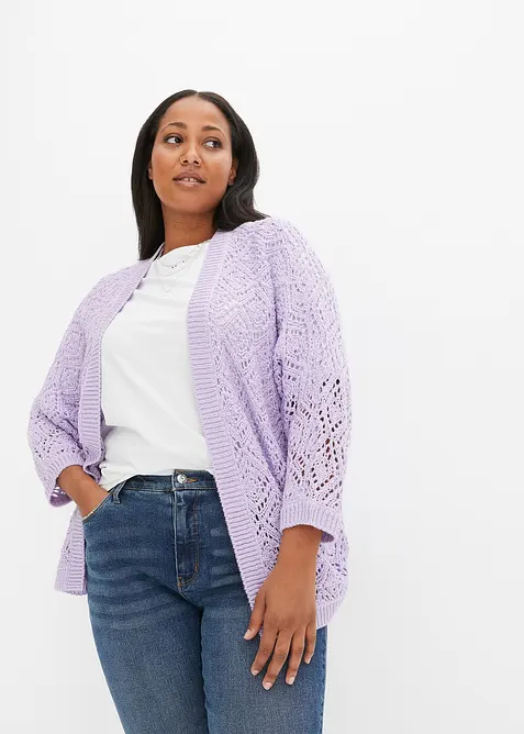 Pleten&yacute; ažurov&yacute; kab&aacute;tek, bonprix