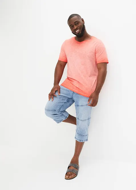 Tričko v sepraném vzhledu, z čisté organické bavlny, bonprix