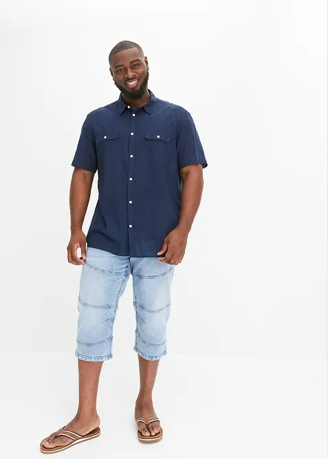 Strečov&eacute; 3/4 dž&iacute;ny, Regular Fit, Straight, bonprix