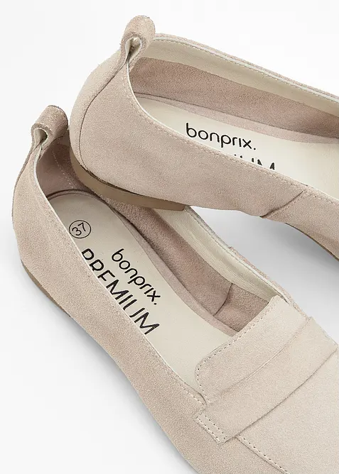 Kožené mokasíny, bonprix