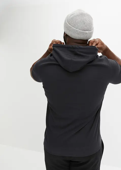 Tričko s kapucí a z těžšího materiálu, bonprix