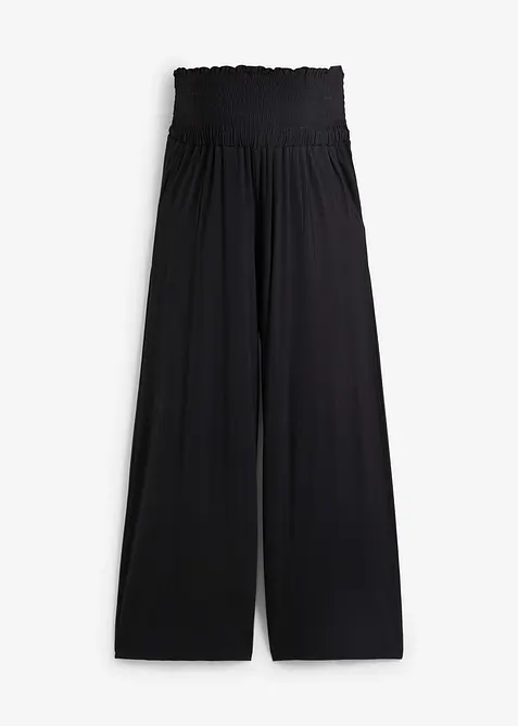 Těhotenské kalhoty Culotte z  měkké viskózy, Loose Fit, bonprix