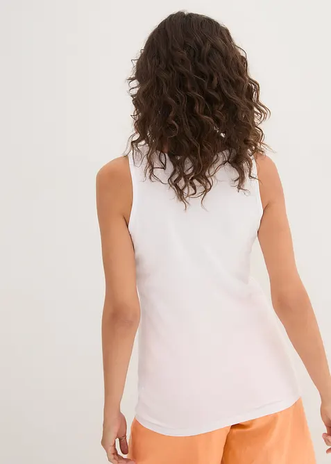 Strečové tílko (2 ks v balení), bonprix