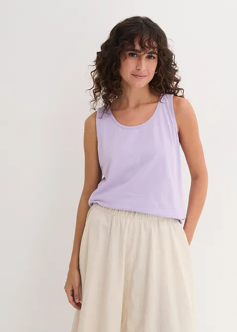 Dlouh&yacute; top z čist&eacute; bavlny (5 ks v balen&iacute;), bonprix