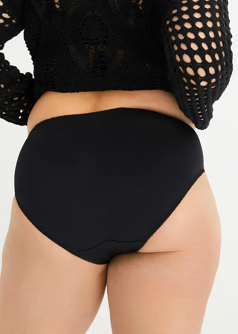 Tvarující kalhotky s výšivkou (2 ks v balení), bonprix