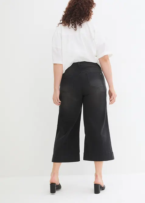7/8 Ultra Soft dž&iacute;ny Culotte, bonprix