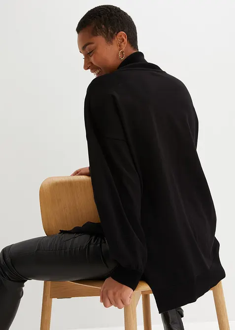 Rolákový svetr ze směsi s viskózou, bonprix