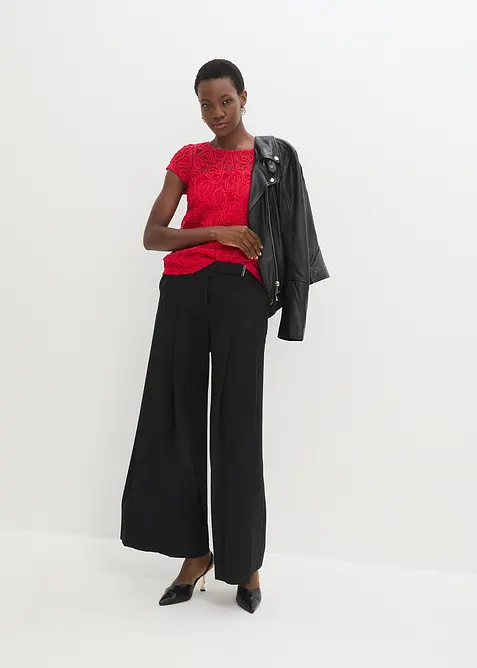 Motork&aacute;řsk&aacute; bunda z napa jehnětiny, bonprix