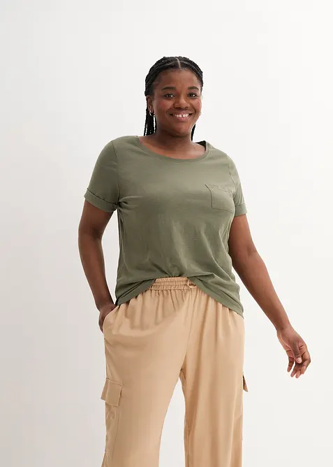 Tričko z čisté organické bavlny, bonprix