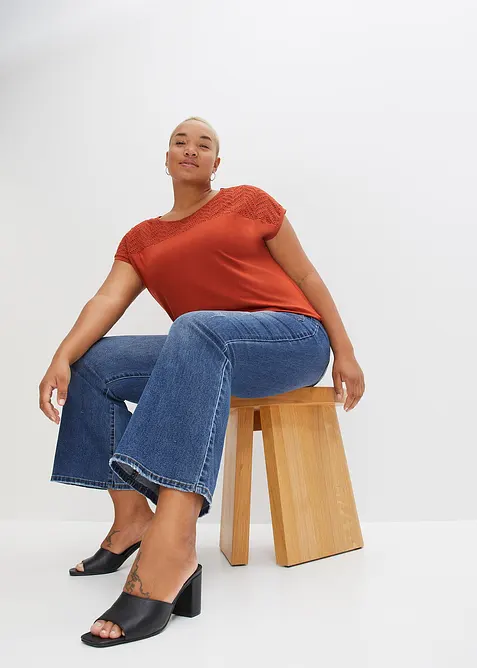 Triko z měkké viskózy, bonprix