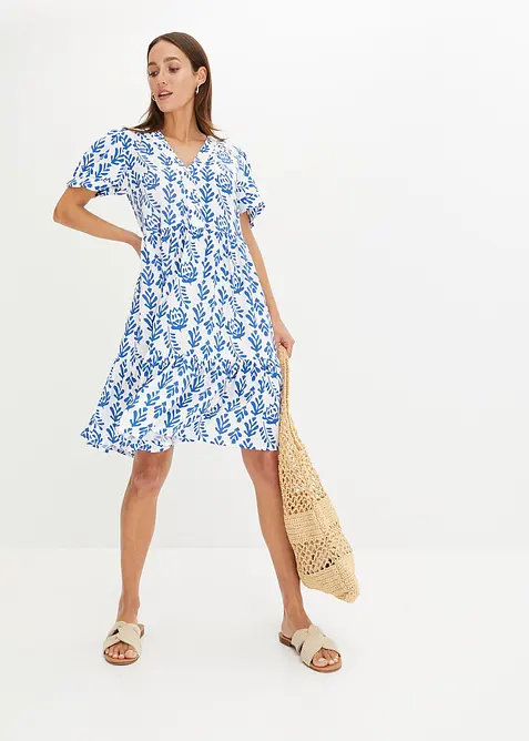 Tunikové šaty z čisté viskózy, bonprix