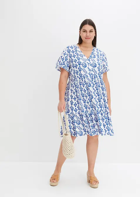 Tunikové šaty z čisté viskózy, bonprix