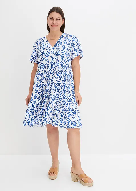 Tunikové šaty z čisté viskózy, bonprix